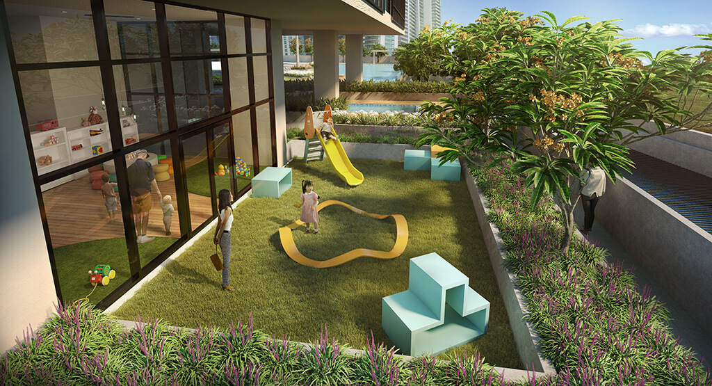 Luxury condo Alabang lifestyle at 1001 Parkway Residence with landscaped areas and modern amenities.